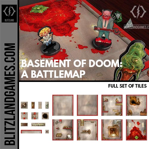 Basement of Doom - full tile set